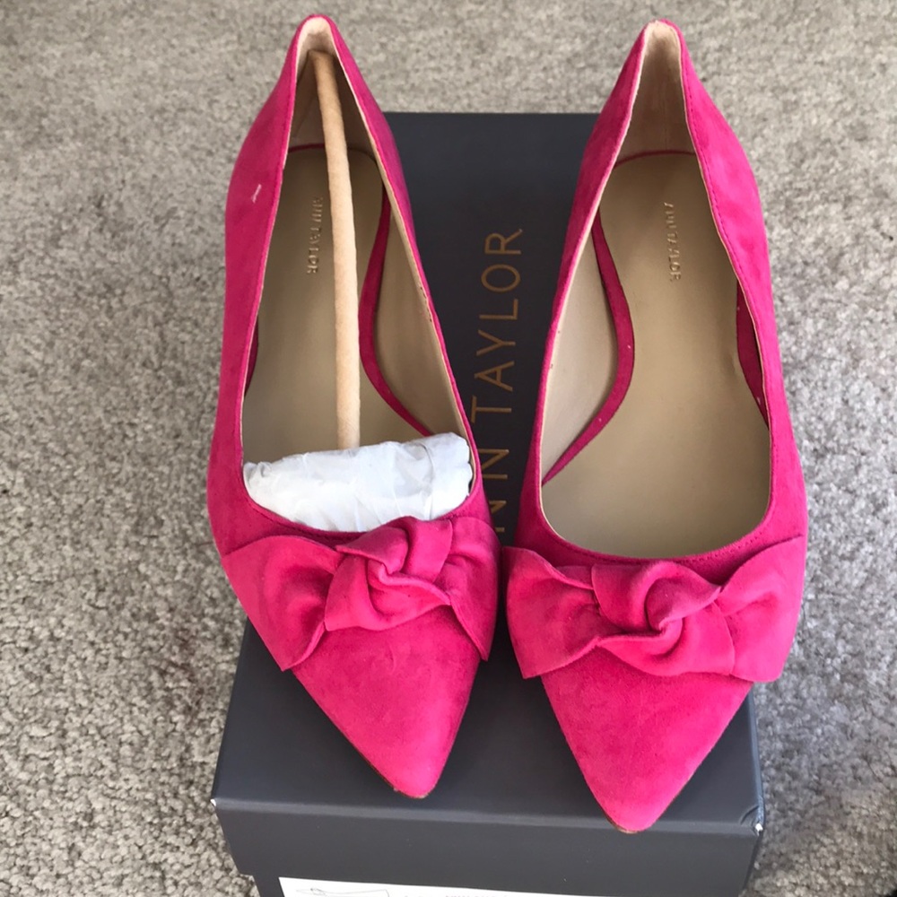 Camryn Suede Bow Flat